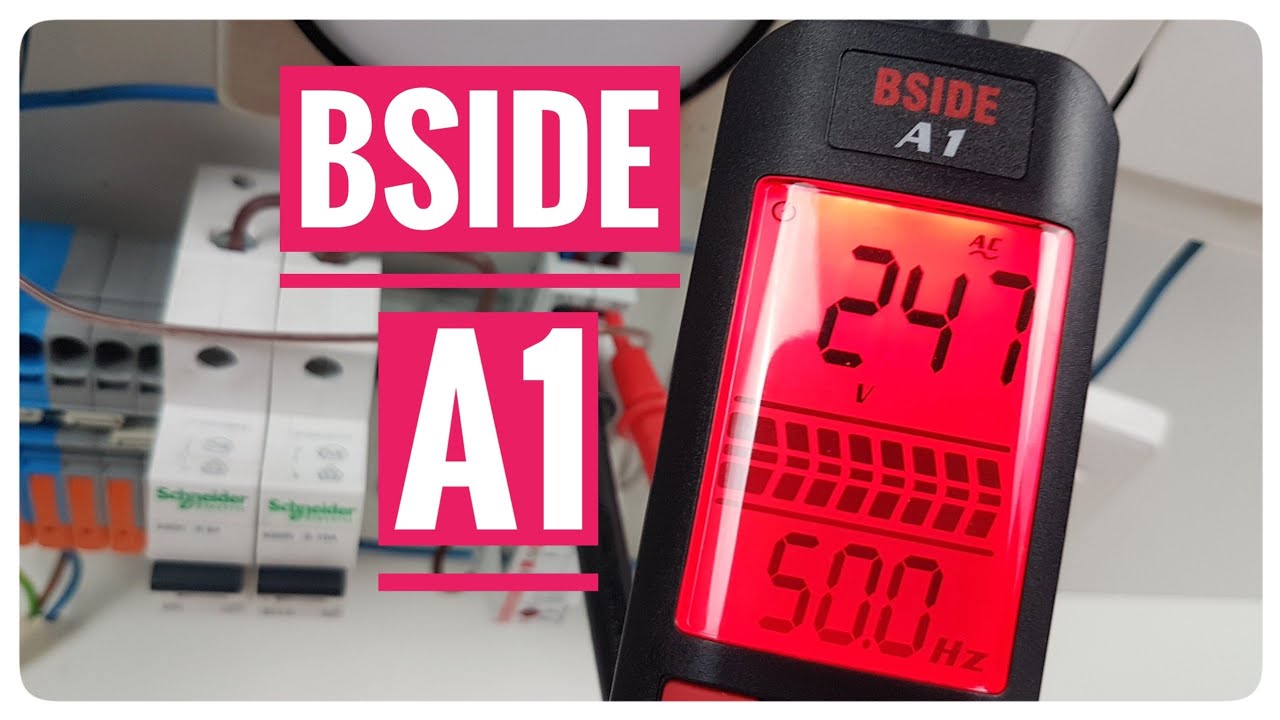 BSIDE A1- miernik elektryczny i detektor napięcia w jednym urządzeniu.