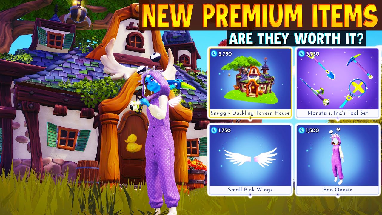 New PREMIUM SHOP Items Review in Disney Dreamlight Valley. Worth Your Moonstones?