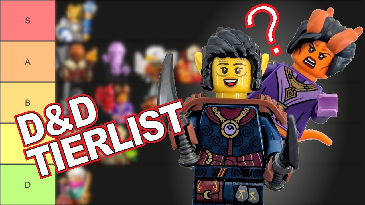 RANKING LEGO D&D MINIFIGURES