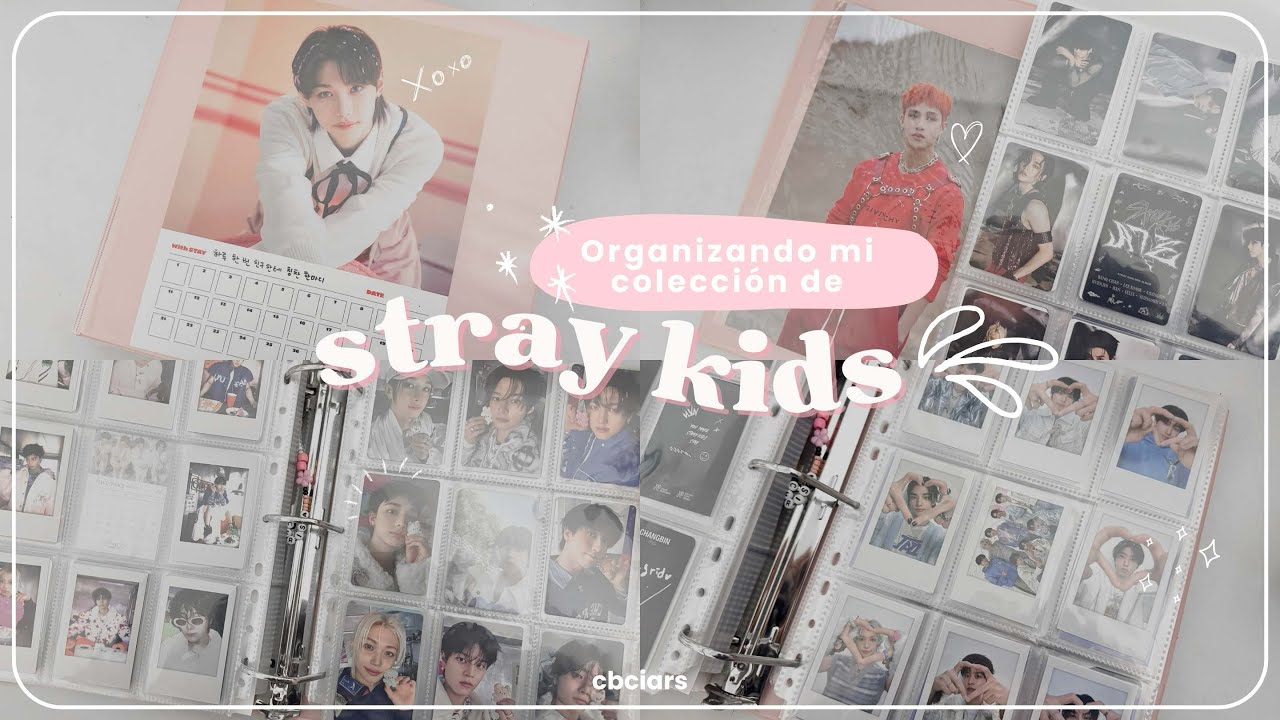 ˚⟡˖ ࣪  Organizando mi colección de Stray Kids 