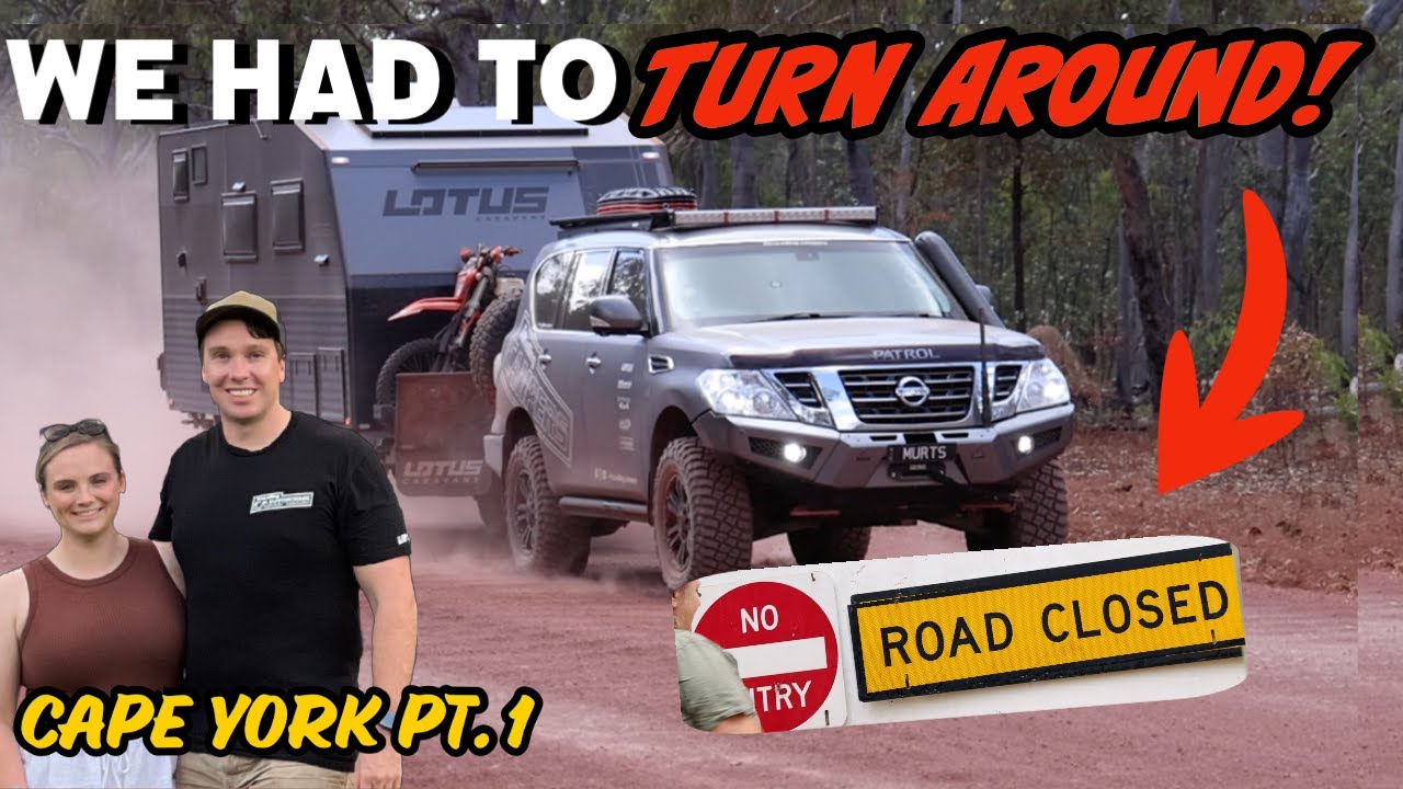 CAPE YORK 2023 STARTS HERE! BLOOMFIELD TRACK WITH A CARAVAN - CAN IT BE DONE? CREB TRACK DRAMAS! Y62