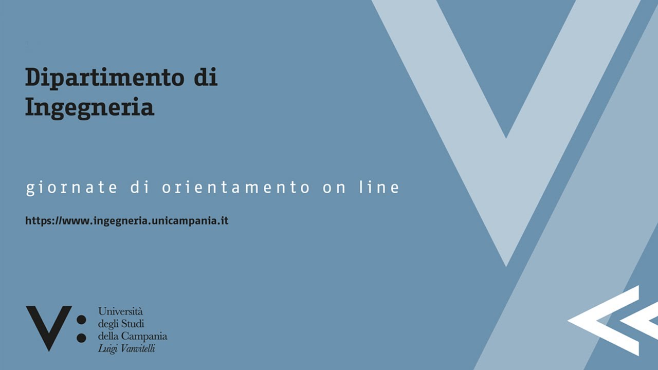 Vanvitelli Orienta 2021 - Dipartimento di Ingegneria