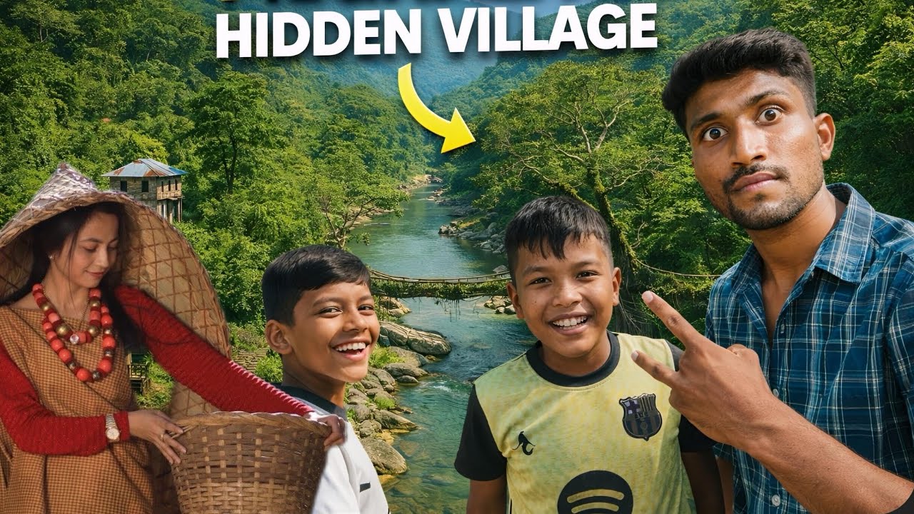 Exploring Hidden village Of Meghalaya | Mawsmai Village,Meghalaya 