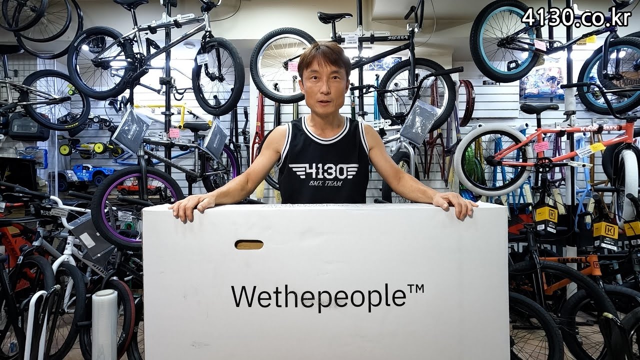 4130bike-세계최초 WTP BMX 2024 ENVY carbonic 언박싱!