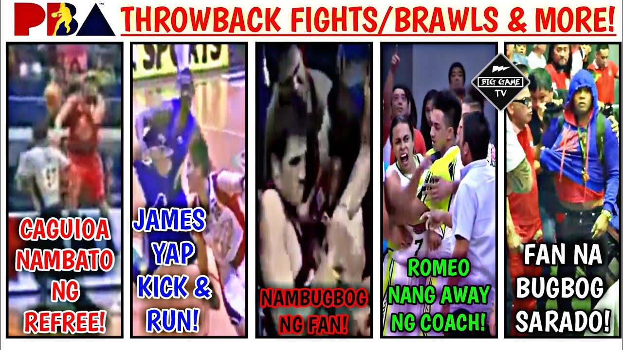 PBA Throwback FIGHTS/BRAWLS & More! Part 1