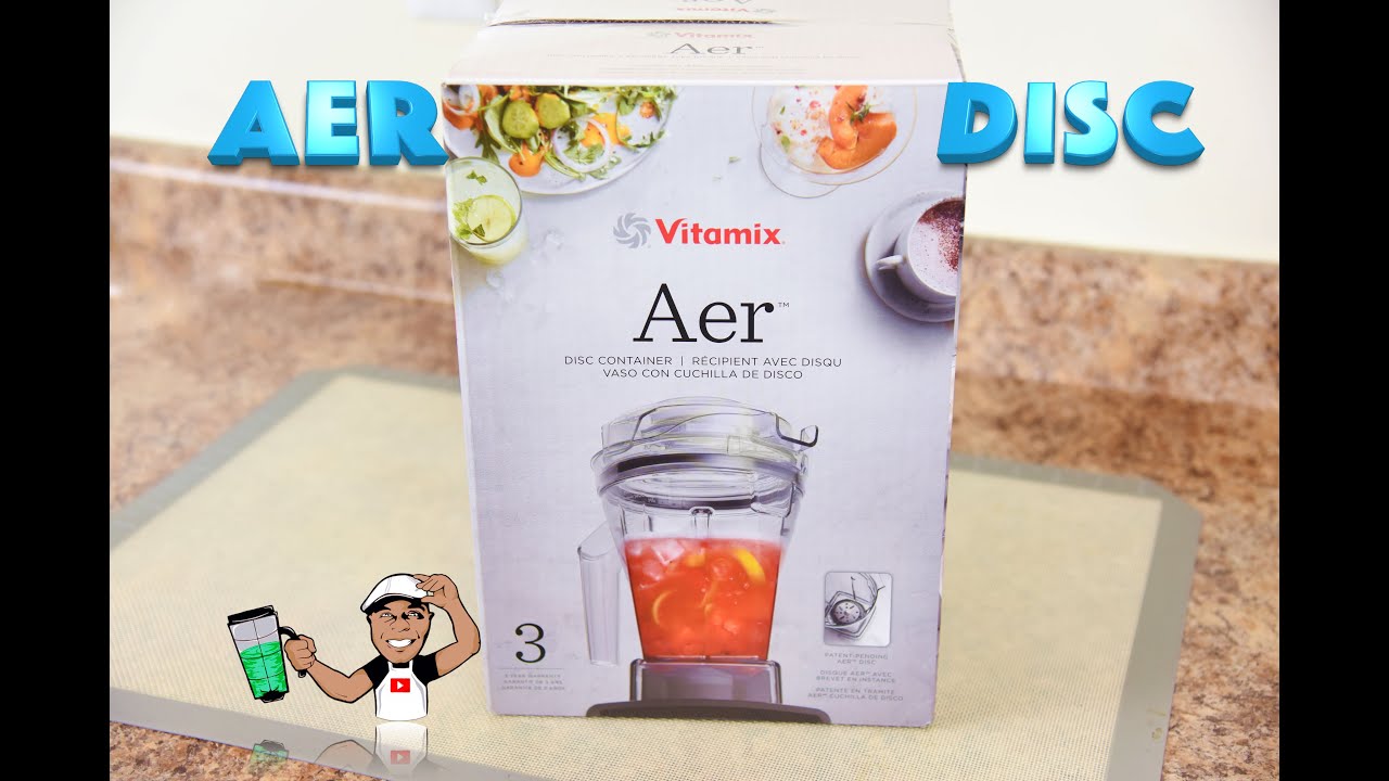 СОВЕРШЕННО НОВЫЙ контейнер Vitamix AER DISC с рецептами!