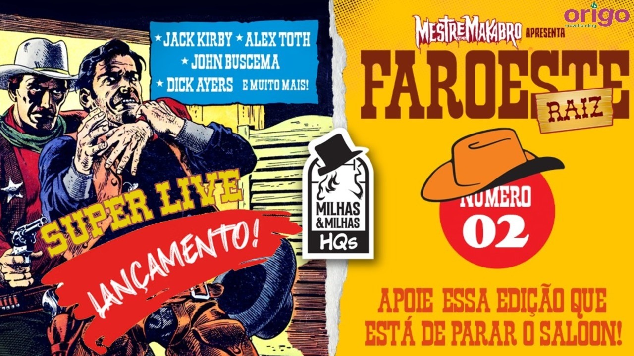 FAROESTE RAIZ 02 CHEGOU! 🤠 NOVA HQ WESTERN EM FINANCIAMENTO COLETIVO | LIVE DE LANÇAMENTO