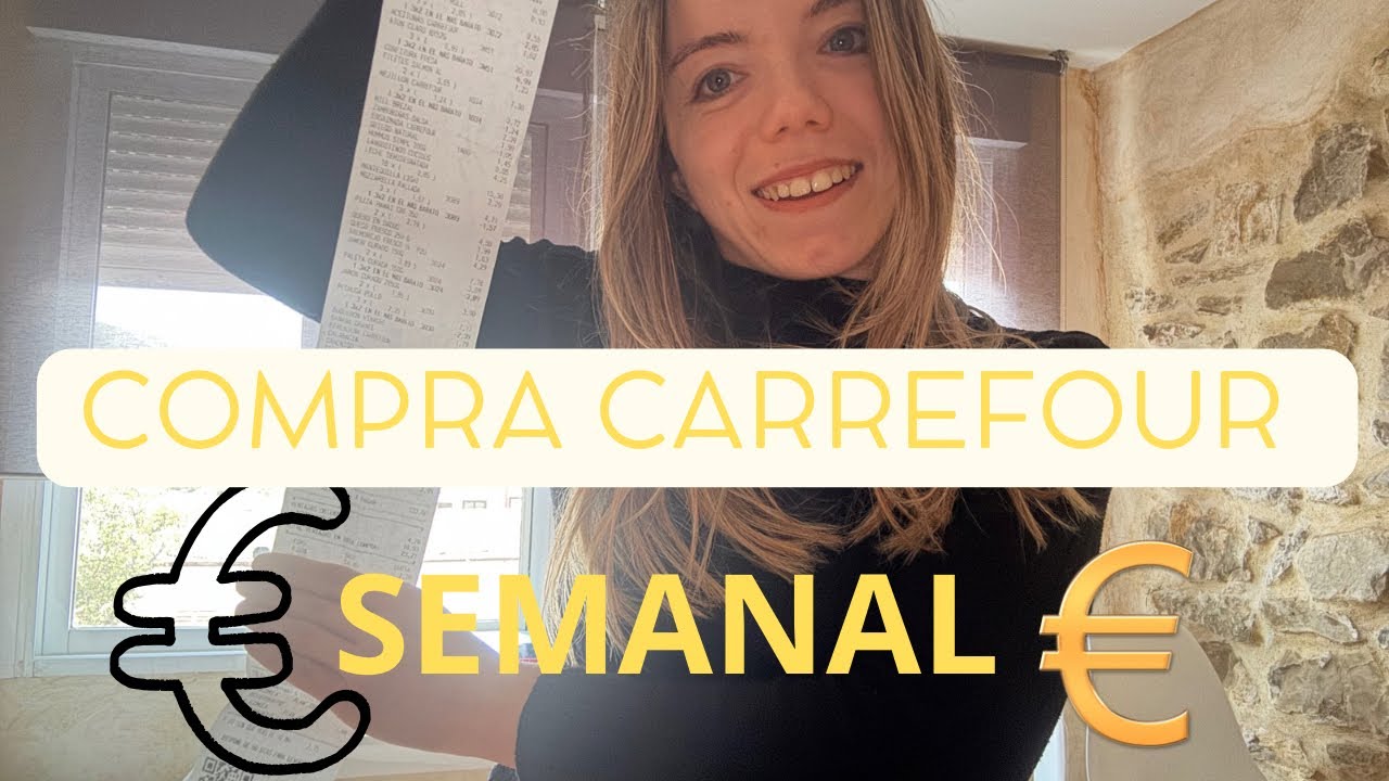 ¡MI COMPRA SEMANAL en CARREFOUR! ¿CUÁNTO HE GASTADO? 🛒💰