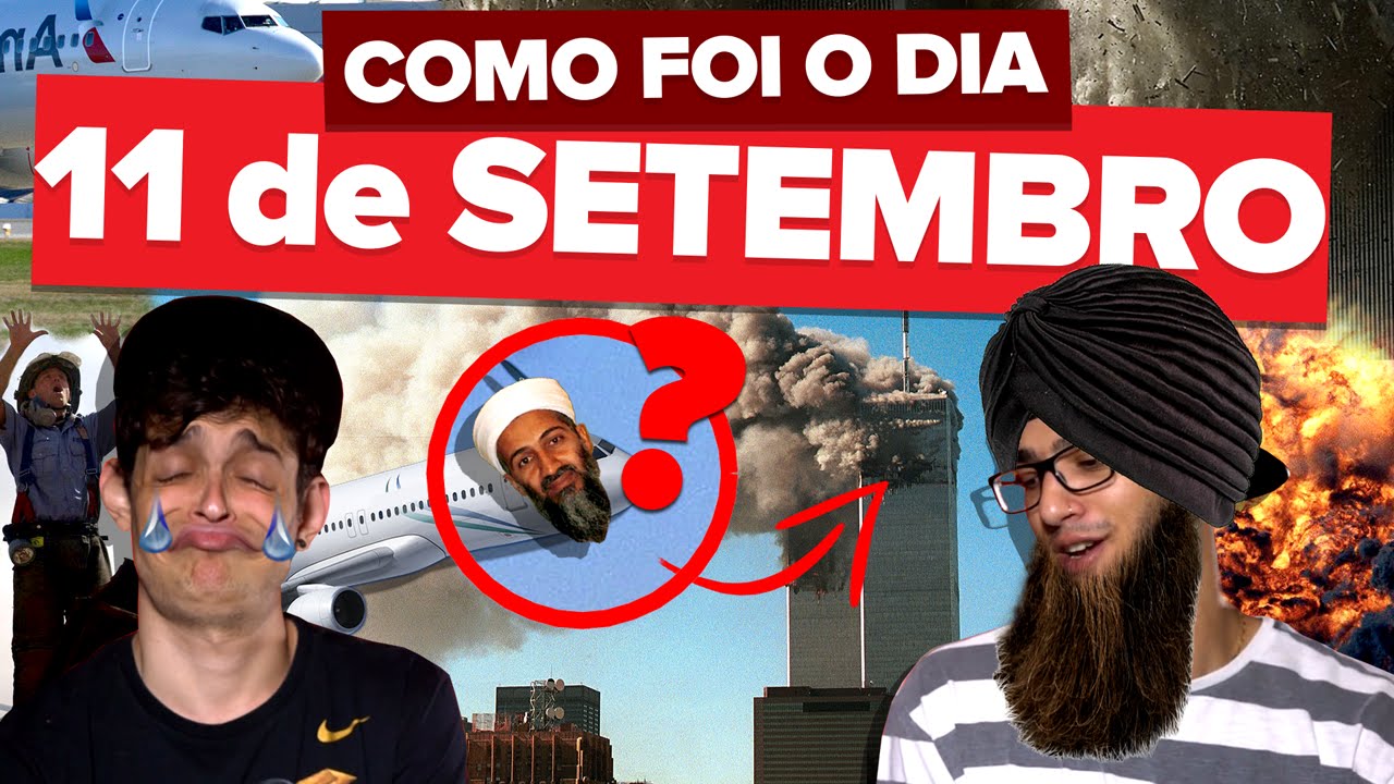VEJA COMO FOI O 11 DE SETEMBRO, O MAIOR ATENTADO TERRORISTA!!