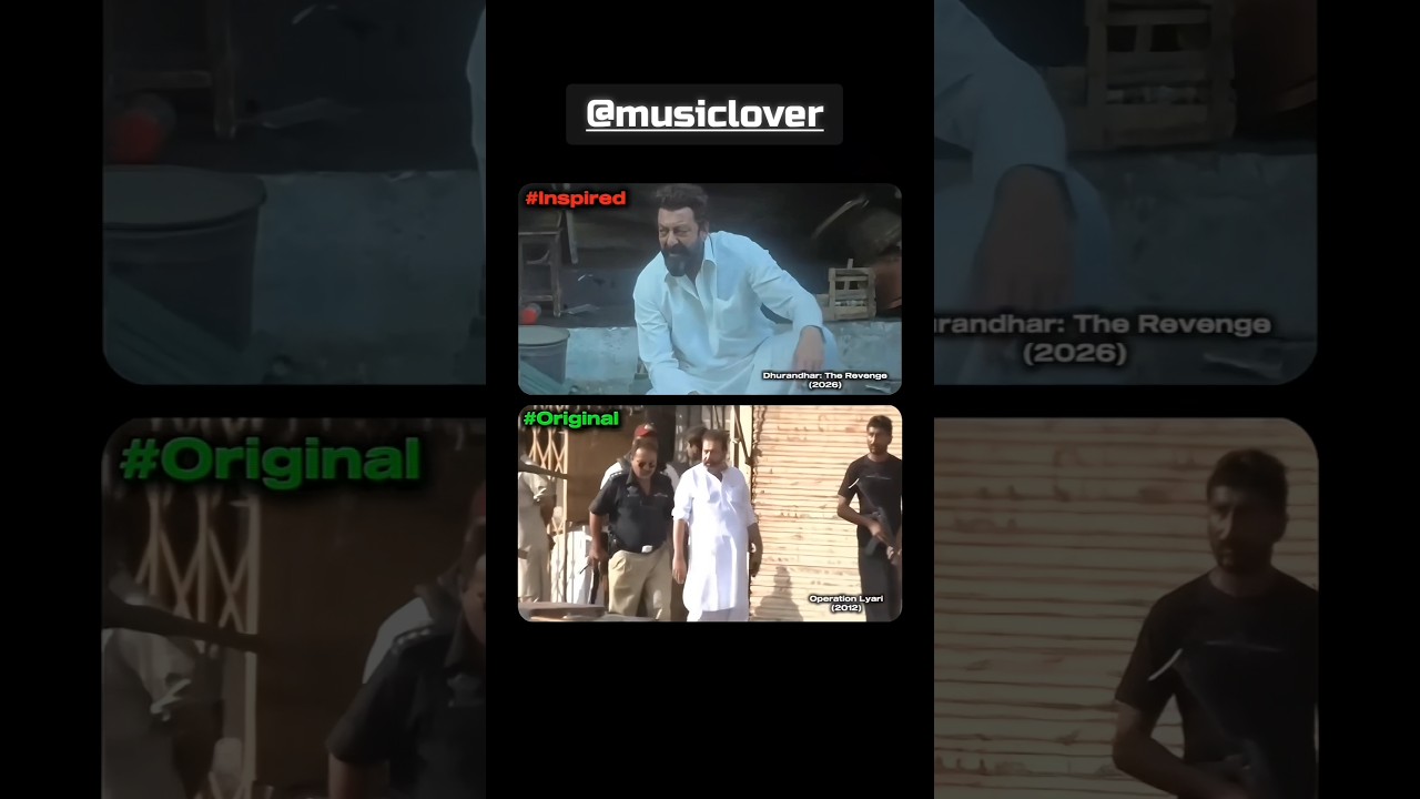 Dhurandhar : the revenge vs Operation Lyari, #sanjaydutt #dhurandhar #lyari #bollywood