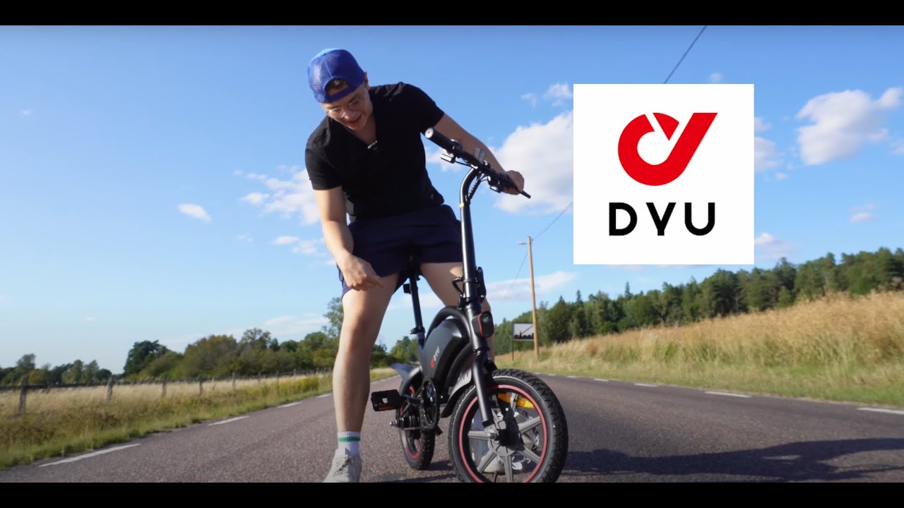 Testar en ELCYKEL!!! DYU D3F Elcykel - recension