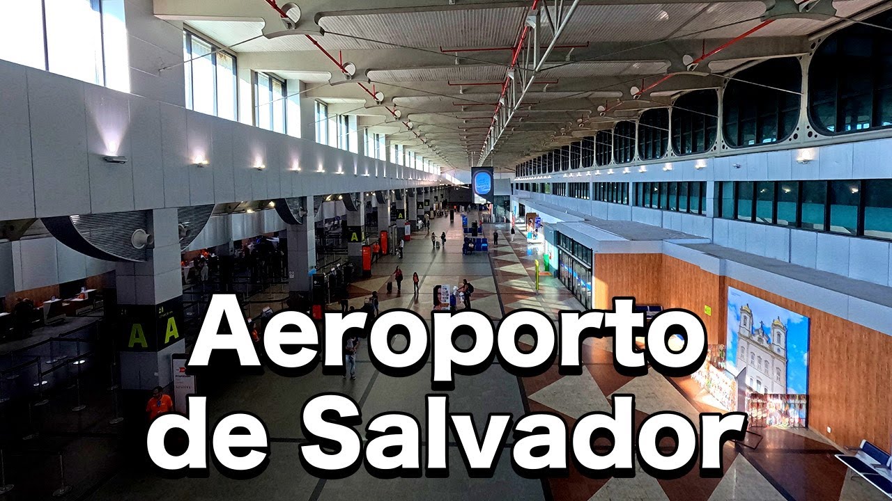 AEROPORTO DE SALVADOR [SSA] - Como é e como pegar o metrô