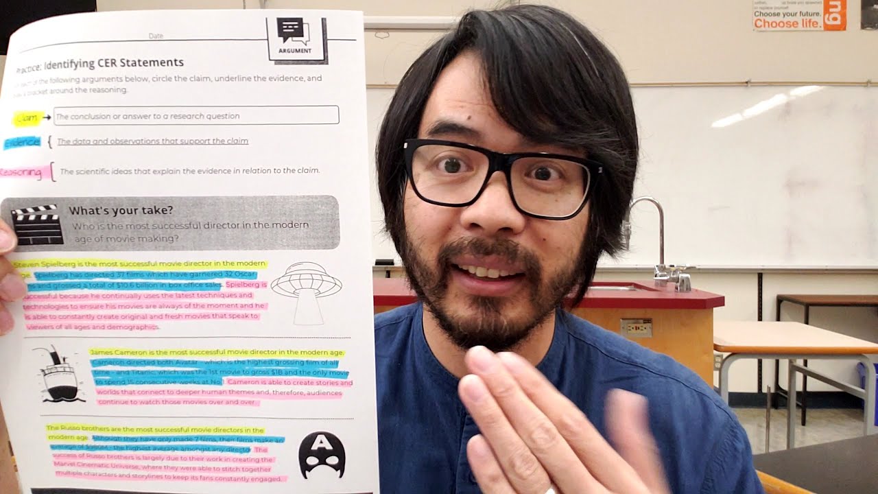 How I'm Teaching CER in Science in 2022