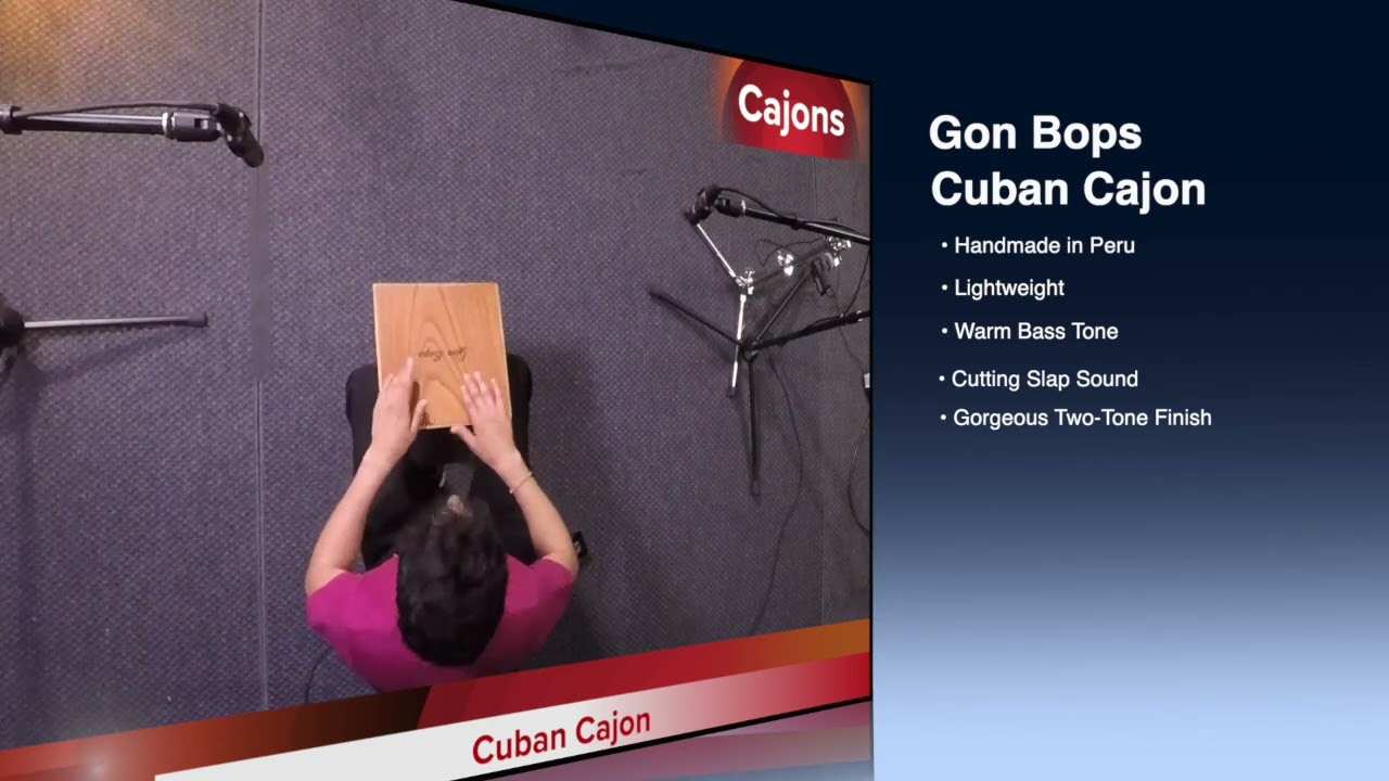Gon Bops Cuban Cajon