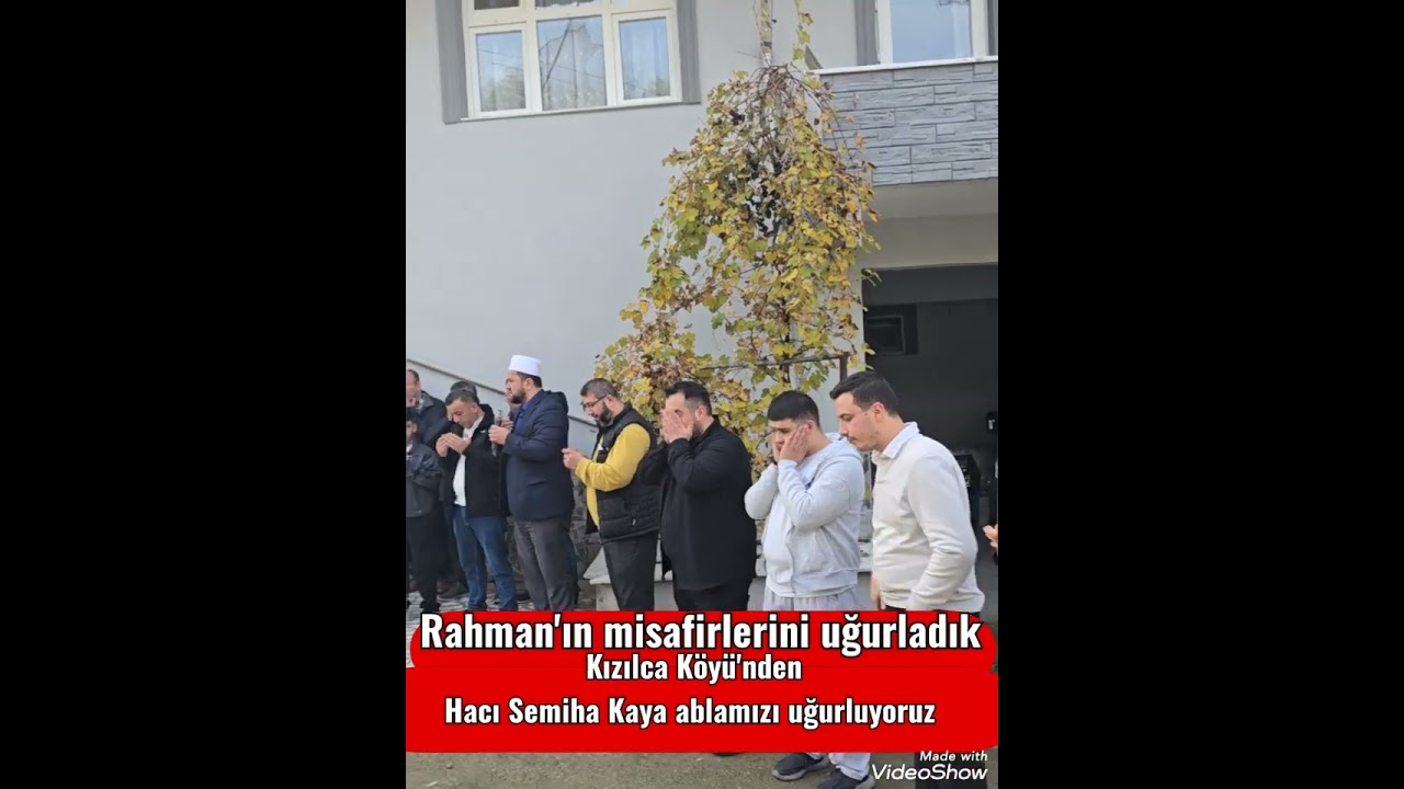 Rahmanın misafirlerini uğurladık. 22.11.2025