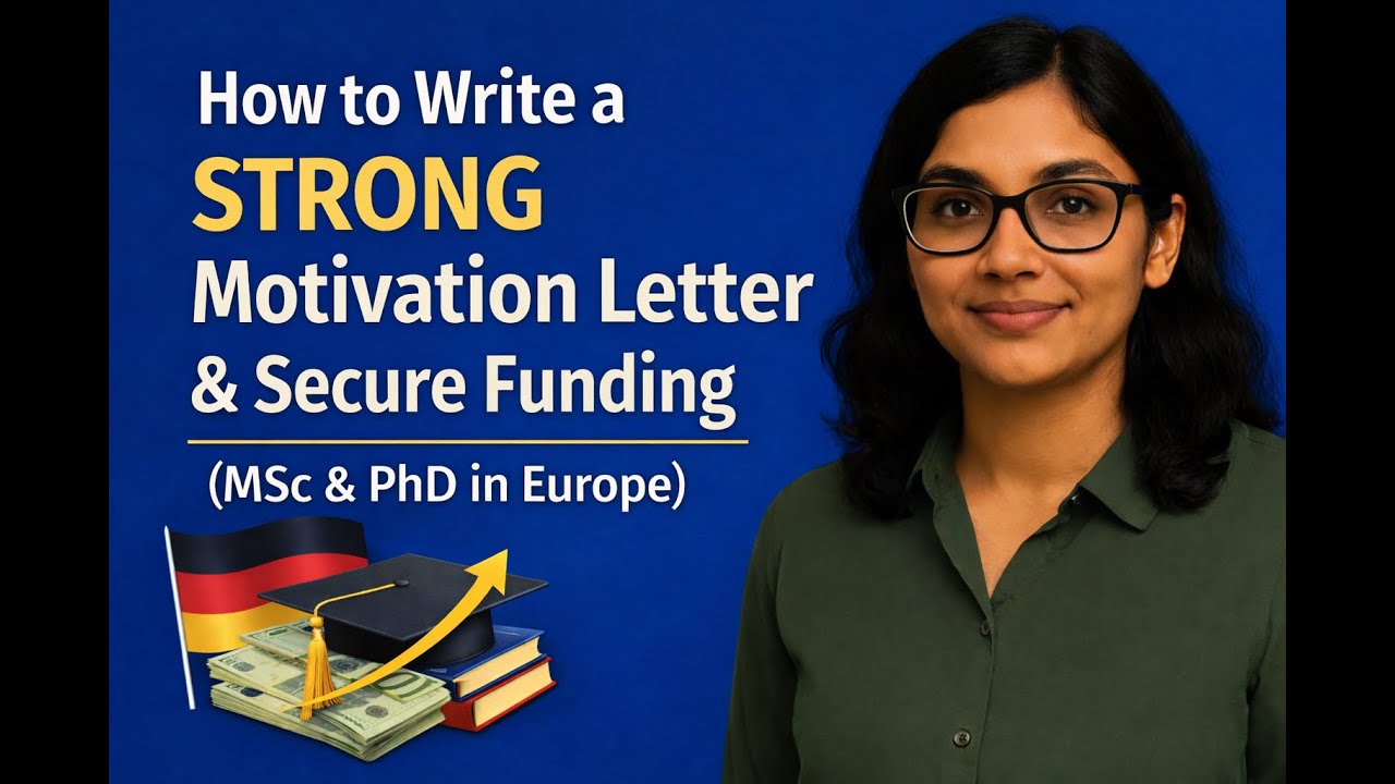 From Dream to Acceptance Write the Motivation Letter That Gets You In (and Funded)