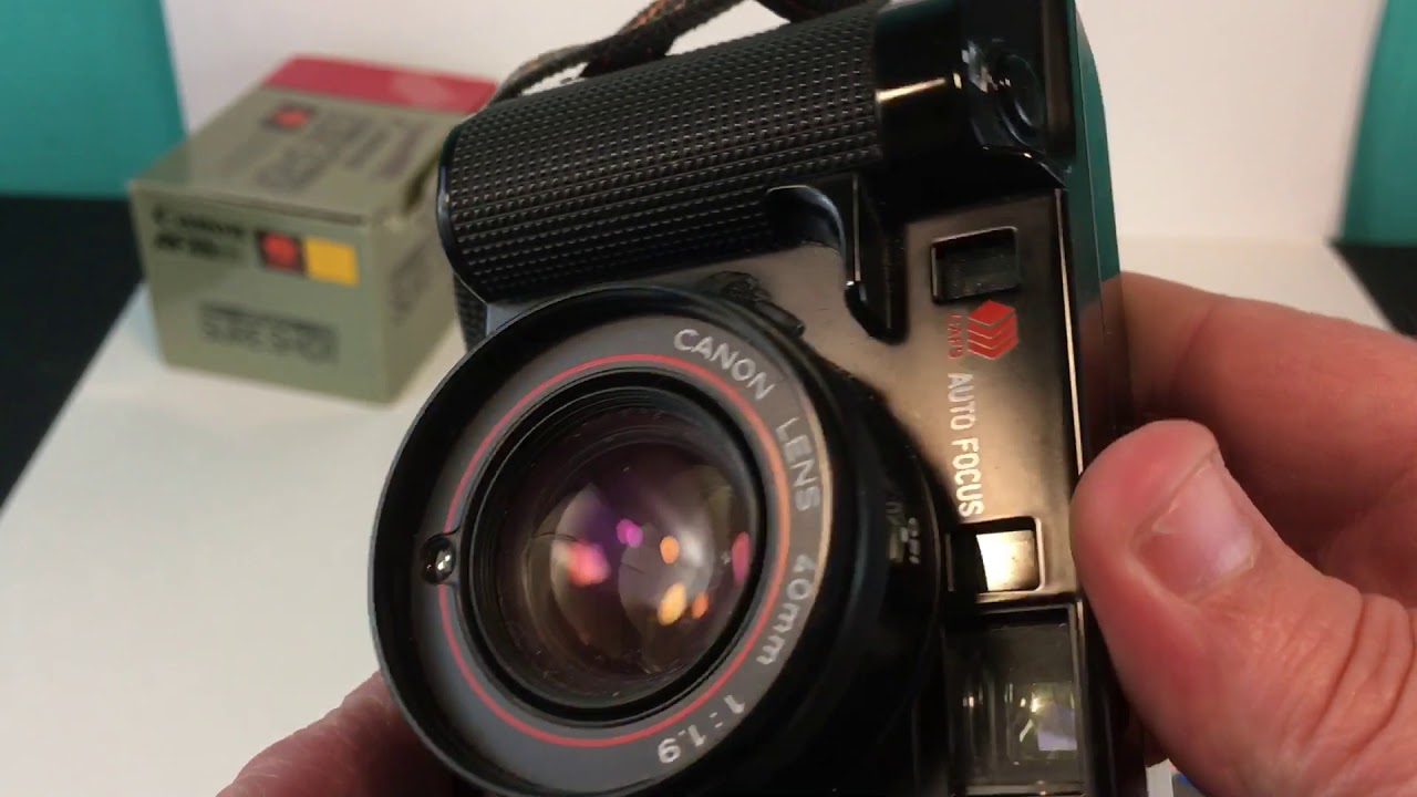 Canon AF35 ML camera eBay demo