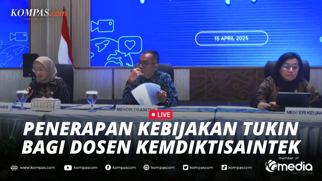 🔴LIVE - Sri Mulyani Ungkap Kekisruhan Tukin Dosen, Prabowo Perintahkan Tiga Menteri