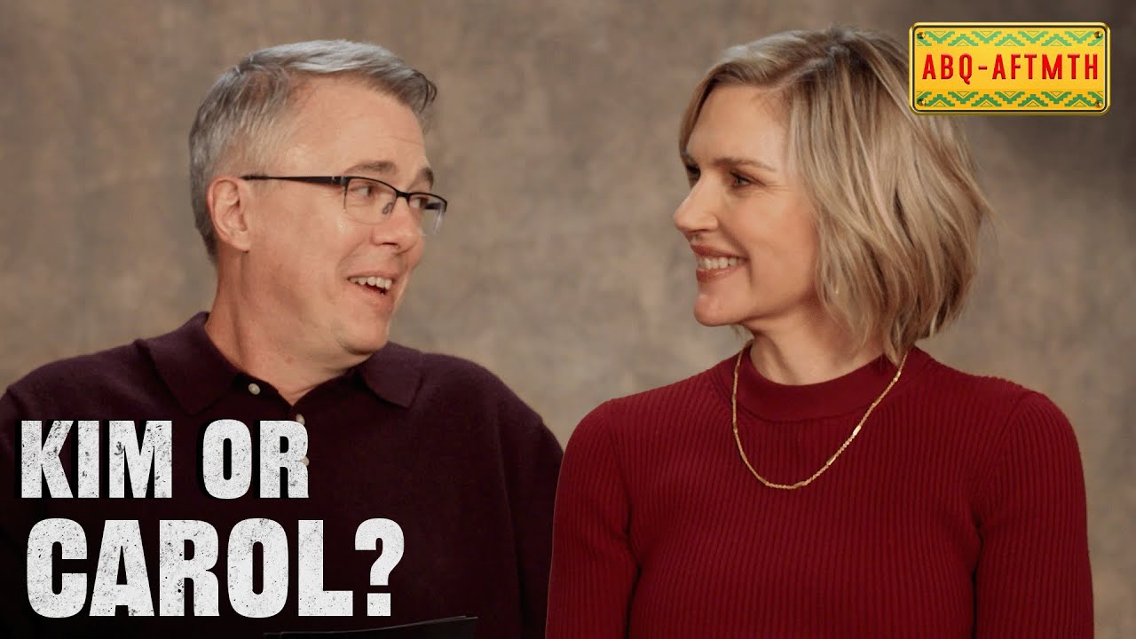 Kim Or Carol? ft. Vince Gilligan and Rhea Seehorn | Pluribus