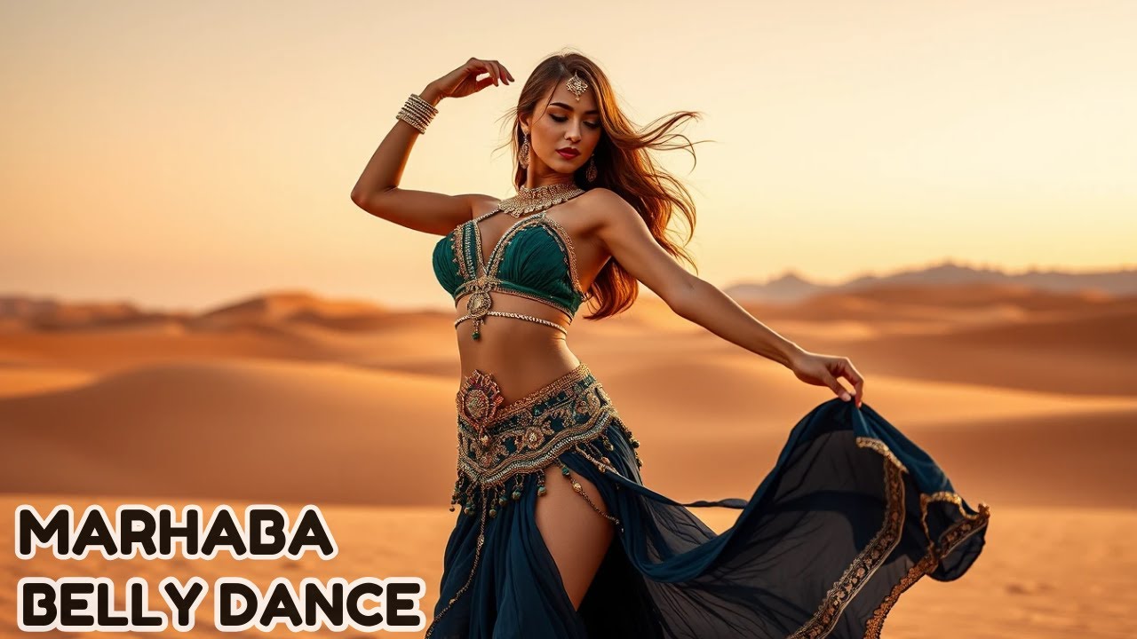 Marhaba (مرحبا) - Arabic Dance Music | Belly Dance Performance | Official AI Video