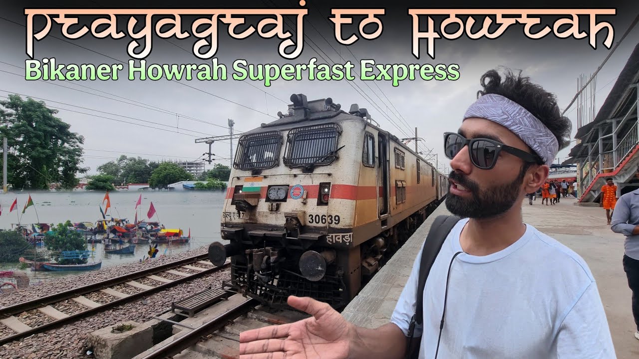Prayagraj to Howrah Bikaner Sf Express Journey in 3AC * Kya hi bakwas chal rhi hai yeh train *