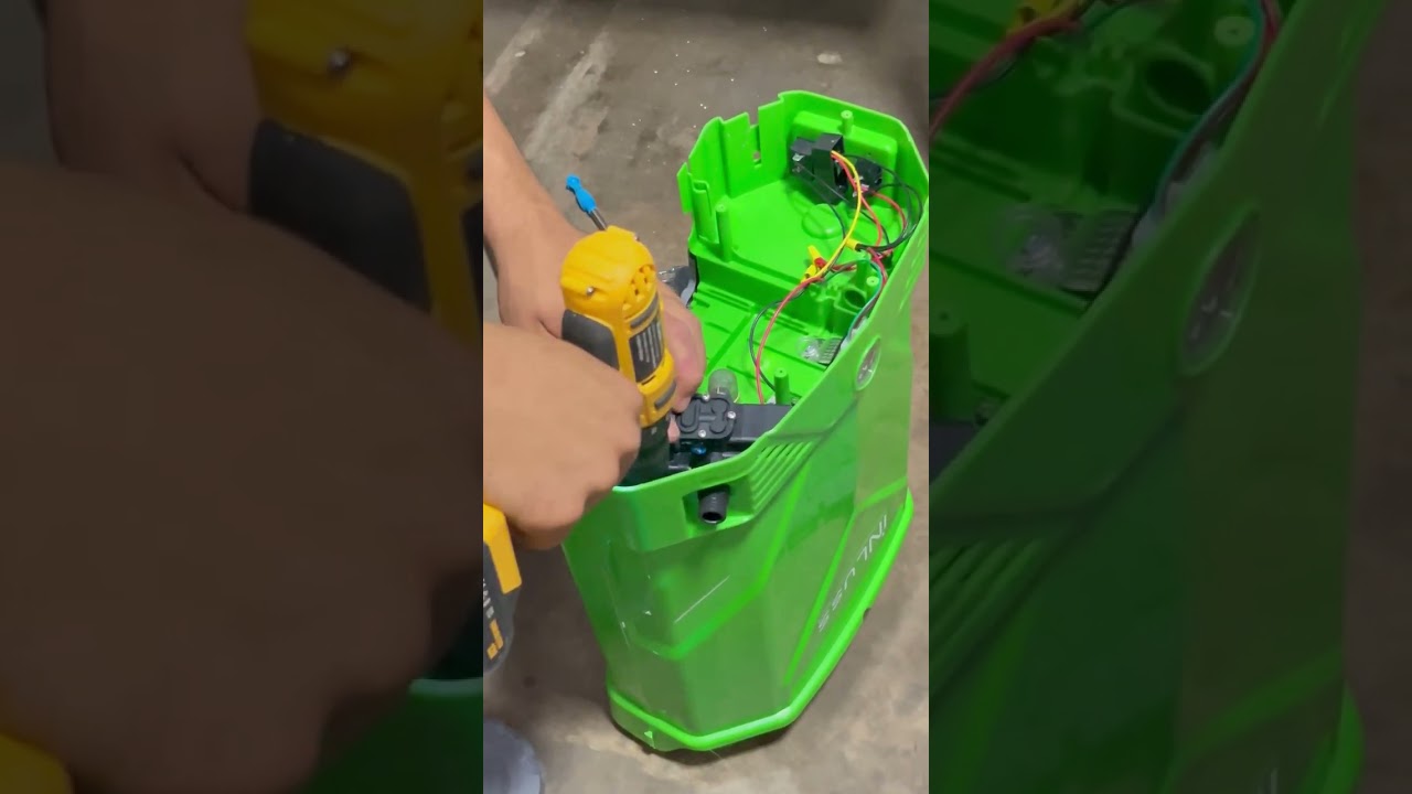 Tutorial Reparo de Vazamento Bomba Pulverizadora 2 em 1 Inluss