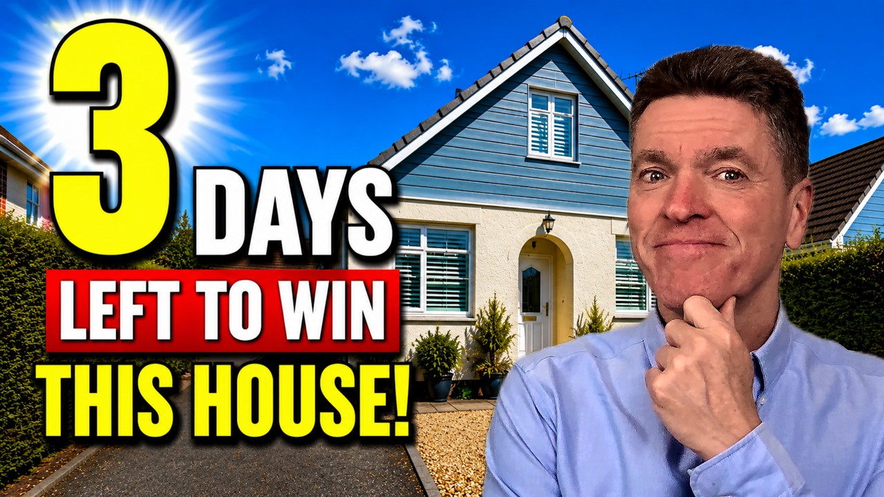 3 Days Left to Win My Beach House or Cash Alternative & Support The Channel!