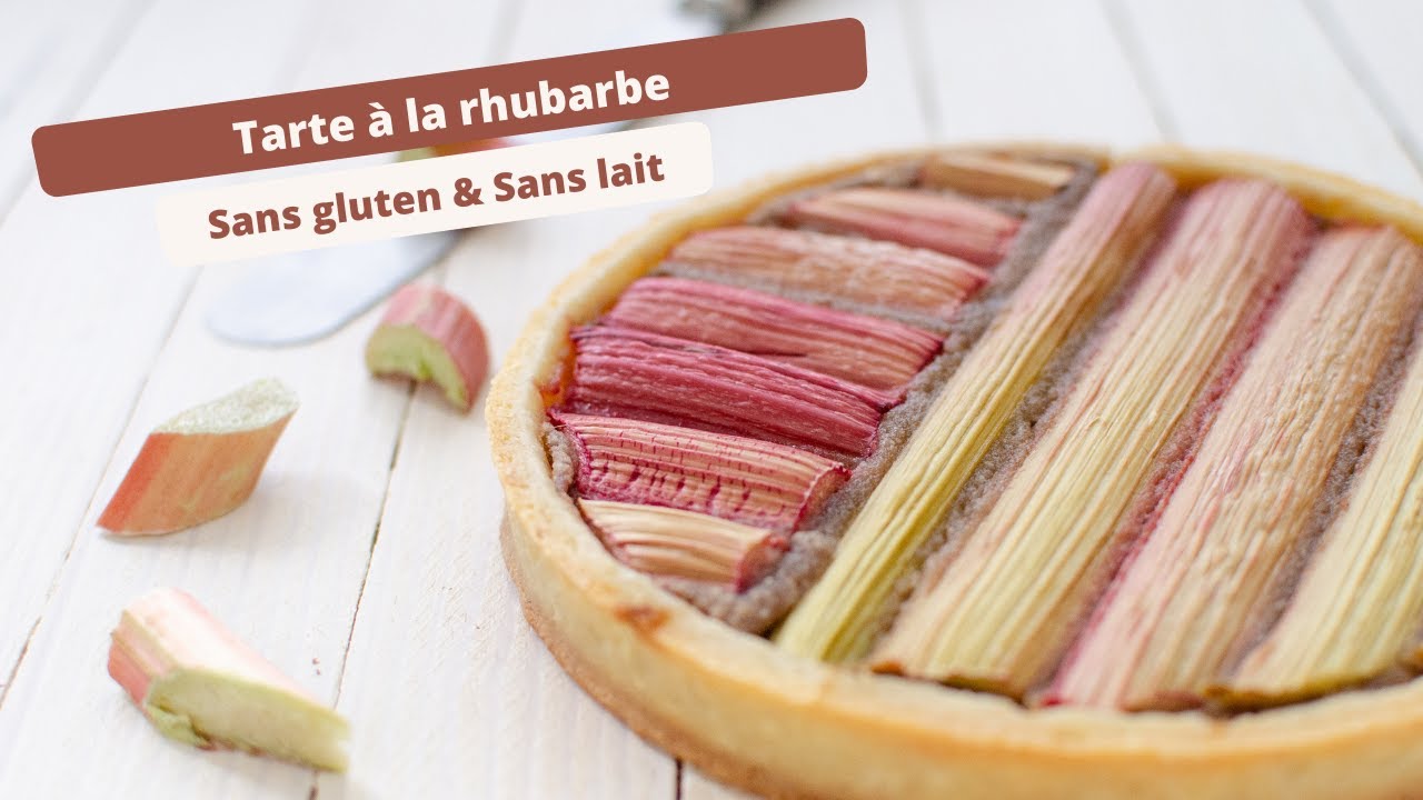 Tarte à la rhubarbe sans gluten : Recette facile et rapide