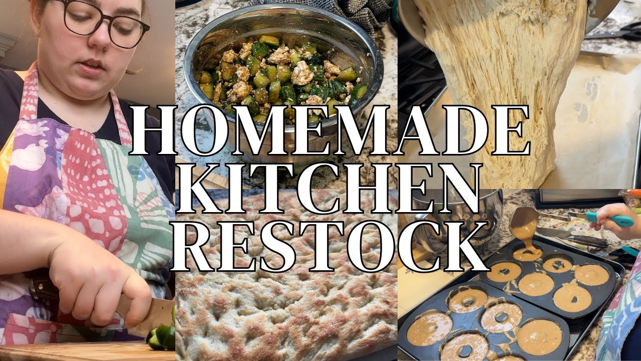 Homemade Kitchen Restock | Transitioning to a Low Waste Ingredients Household at my Urban Homestead