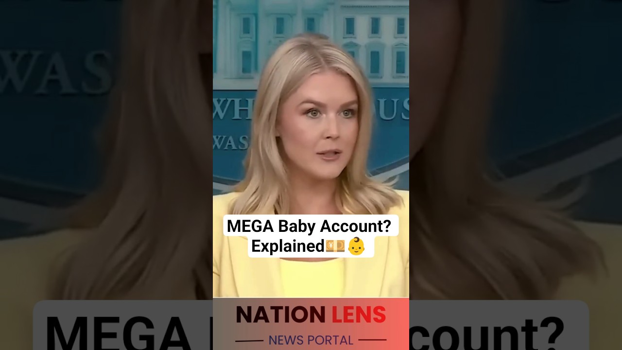 Karoline Leavitt Grilled on 'MAGA Baby Savings Account' in Budget Bill 💰👶 | #shorts