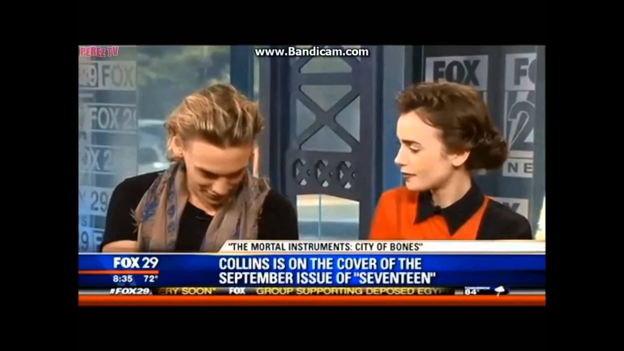 Compilation of funny and cute interview of Jamie Campbell Bower