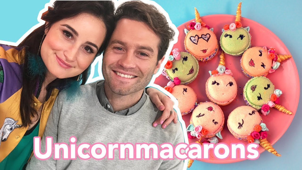Unicornmacarons met Sascha Visser - Recept | Jill