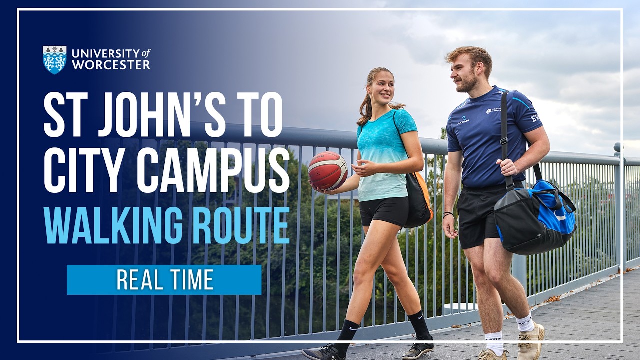 Walking Route | University of Worcester St John's Campus to City Campus