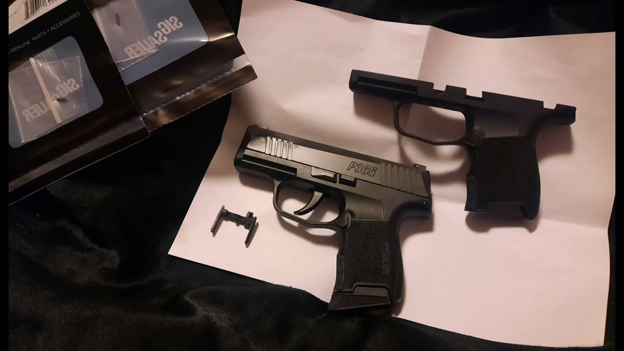 SIG SAUER P365 Manual Safety Install SIMPLE AND QUICK VIDEO -Must See- HOW TO