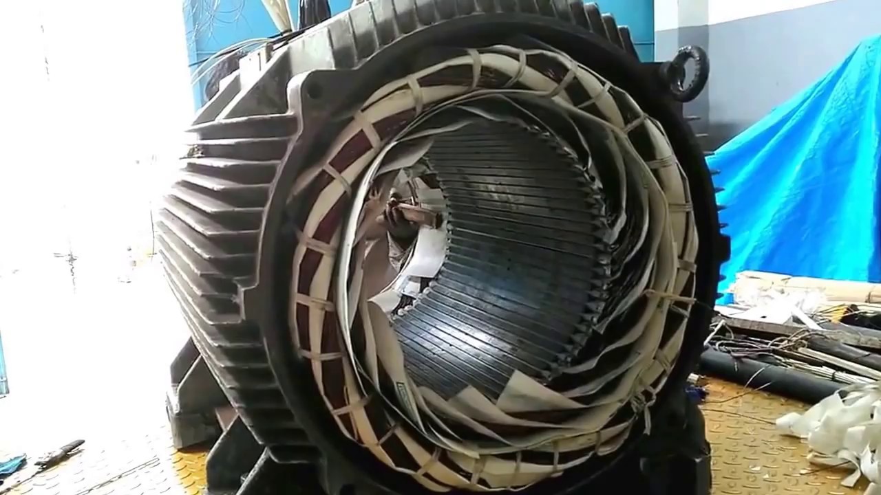 500HP Induction Generator Repair