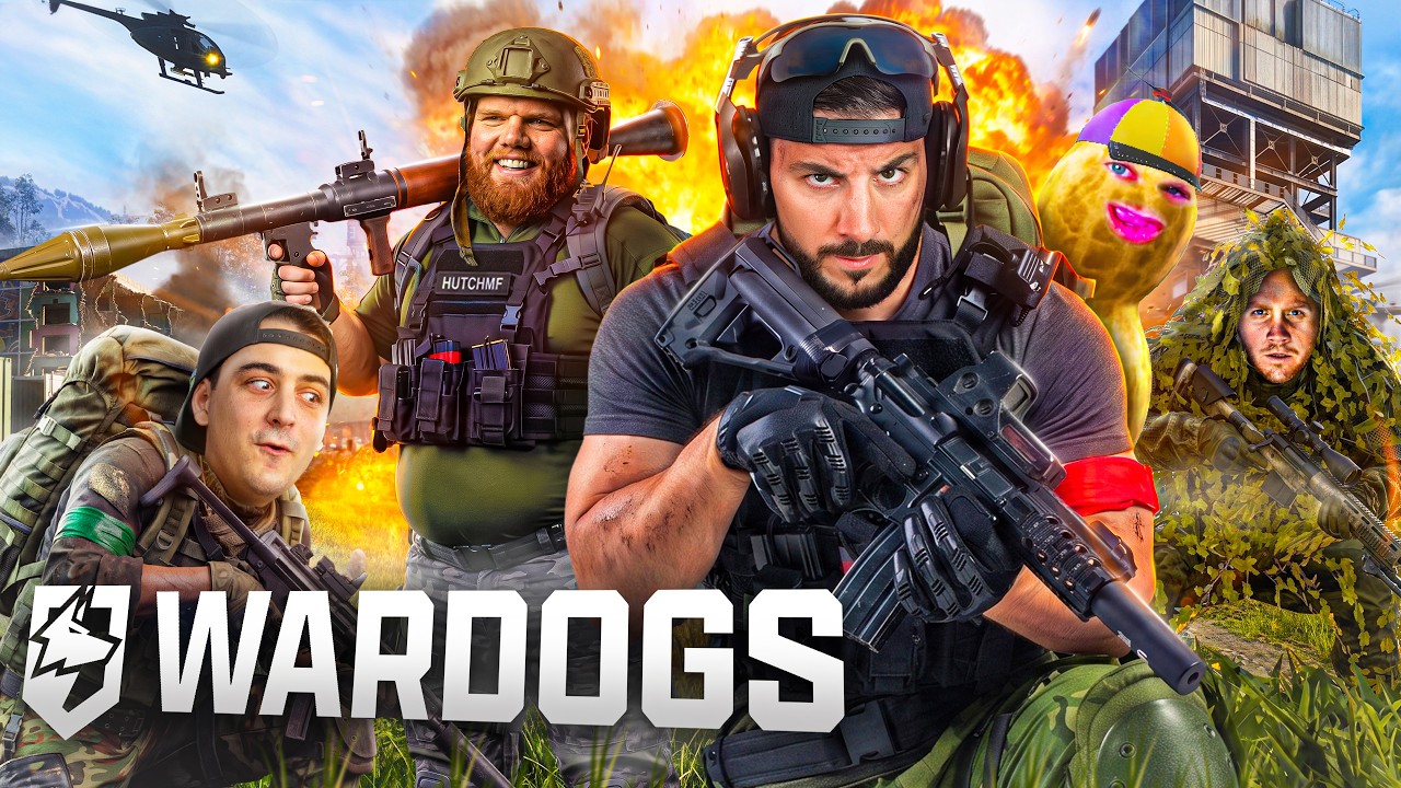 🔴 LIVE - FIRST TIME PLAYING WARDOGS W/ THEBURNTPEANUT, HUTCHMF, TIMTHETATMAN & CLOAKZY! 🔥