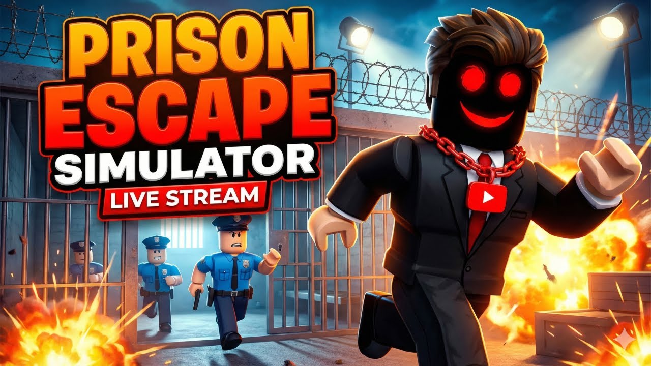 🔴 Prison Escape Simulator LIVE #shorts