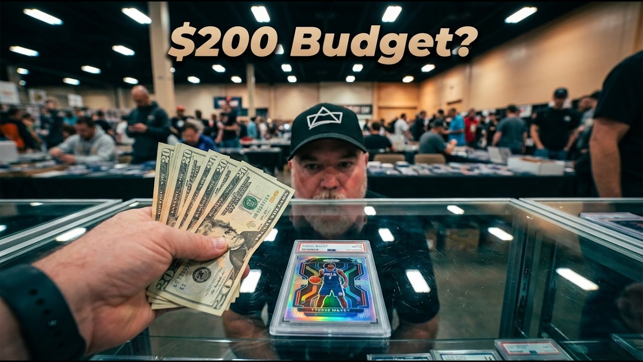What Can You Get With a $200 Budget At A Sports Card Show?