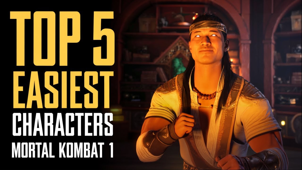 Top 5 easiest to use characters in Mortal Kombat 1!