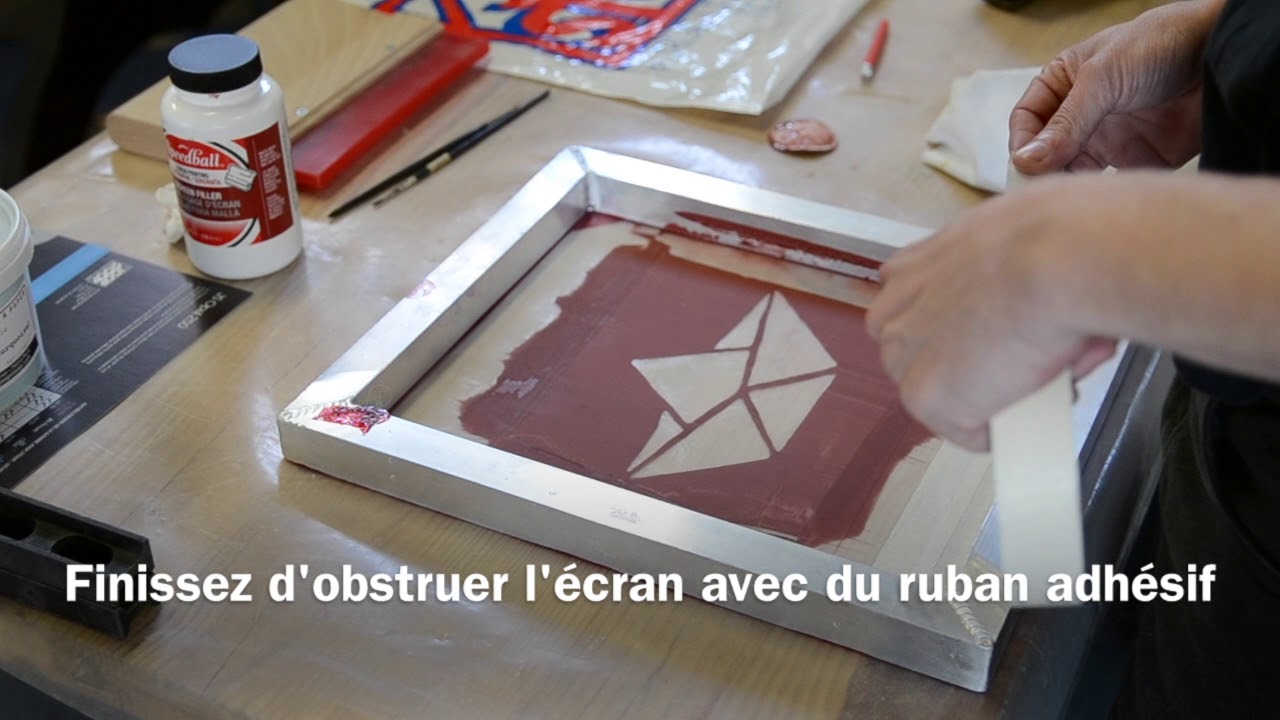 Sérigraphie sans insolation - Joop Stoop