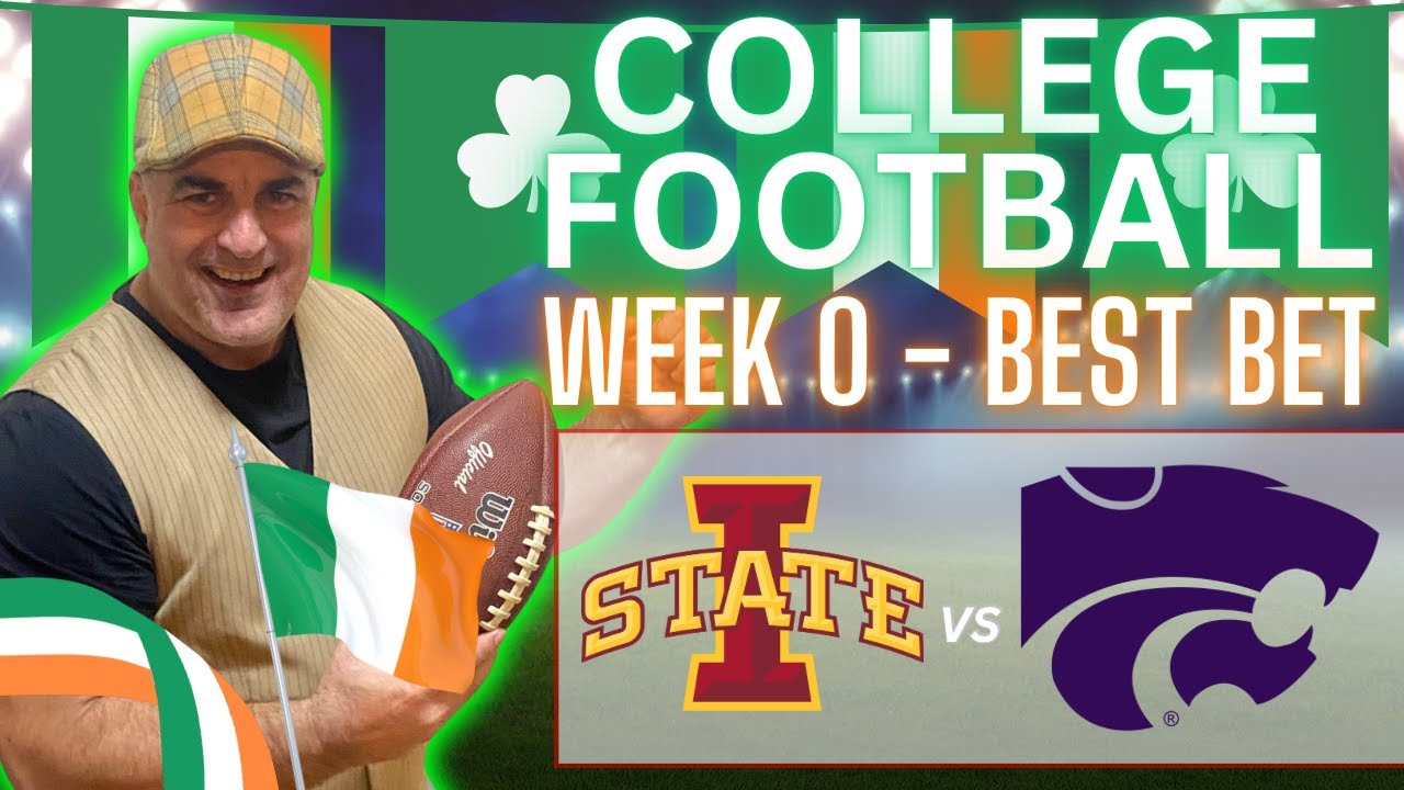 Iowa State vs Kansas State Prediction and Picks | Ireland Game | College Football Picks Week 0