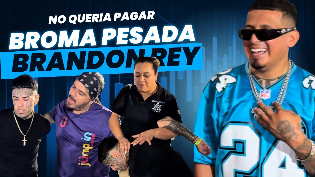 SE QUERÍA IR SIN PAGAR (BROMA PESADA AL BRANDON REY)