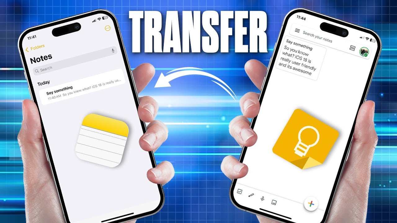 How to Sync or Transfer Google Keep Notes to Apple Notes | Move Google Notes to iPhone