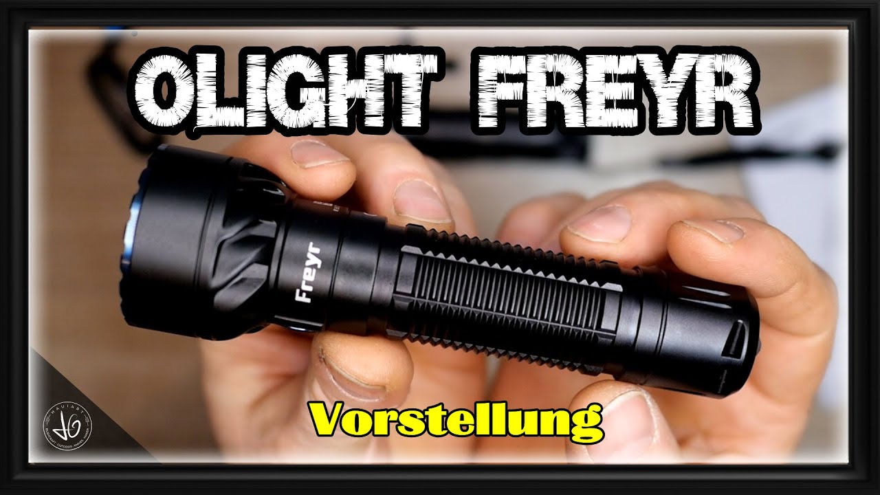 Olight Freyr Multifunktionslampe mit Rot, Grün und Blau Lichtmodi