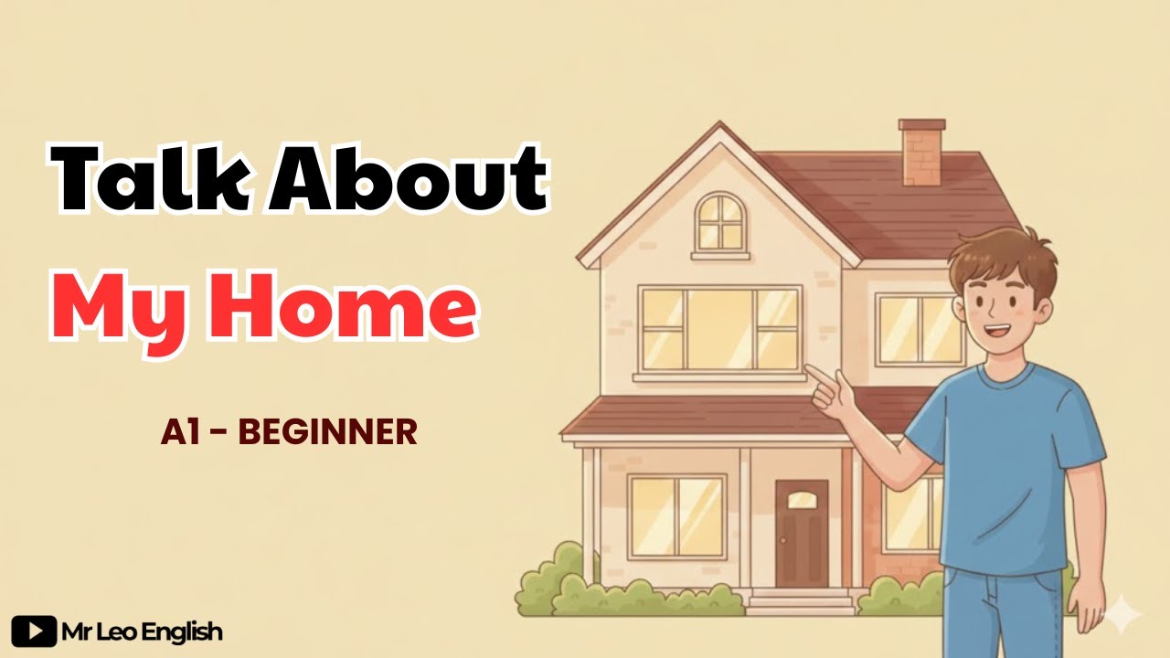 Talk About Your Home|Talk About My House in English| English For Beginner|Day10