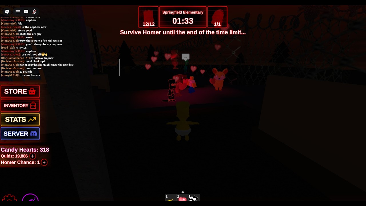 Playing you vs homer but if i die i must buy the most expensive homer skin