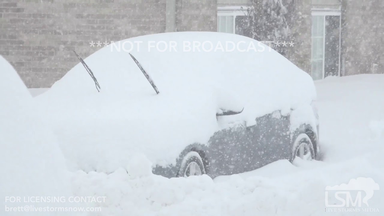 01-12-2019 Macomb, IL - Strong Snow Squall, Zero Visibility, Strong Winds