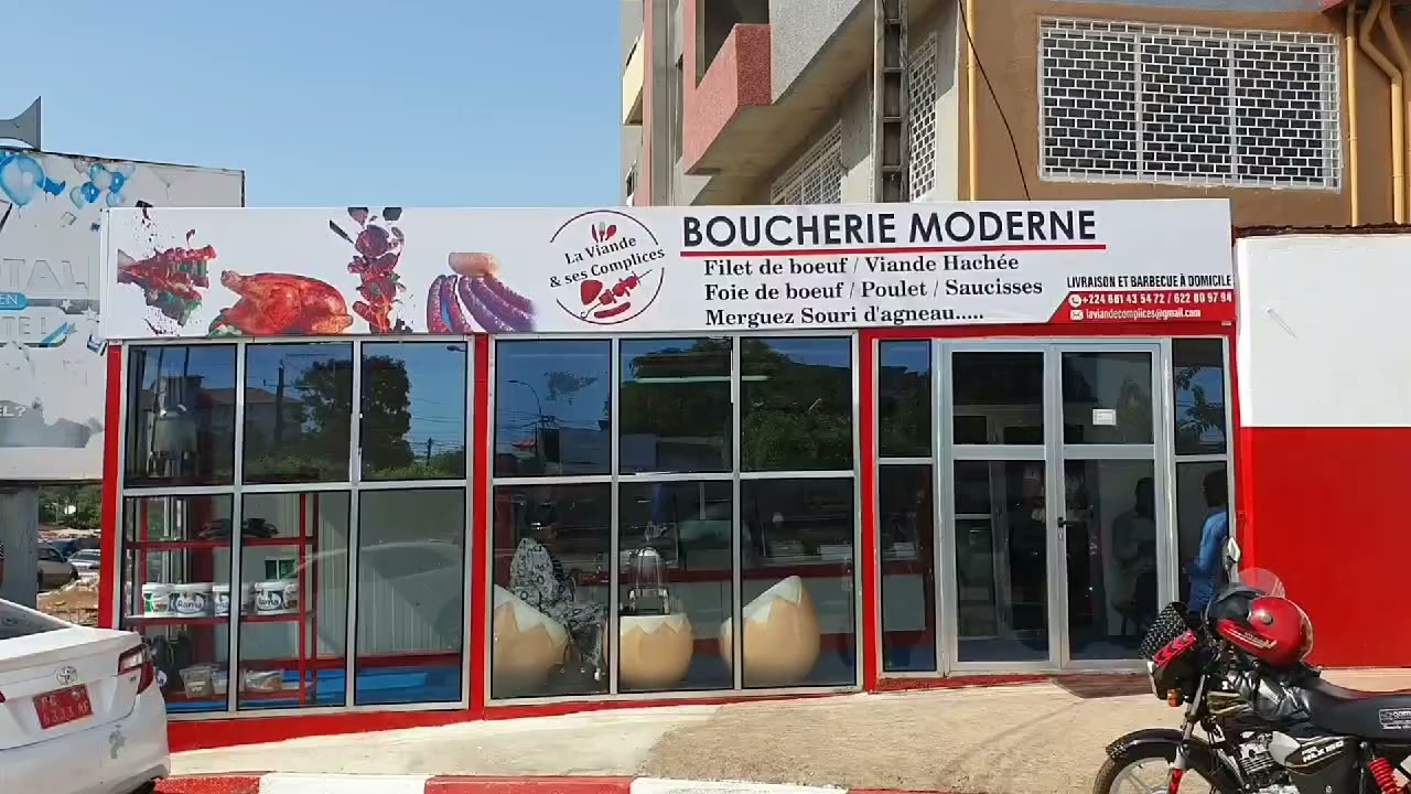 Boucherie moderne située à Ratoma