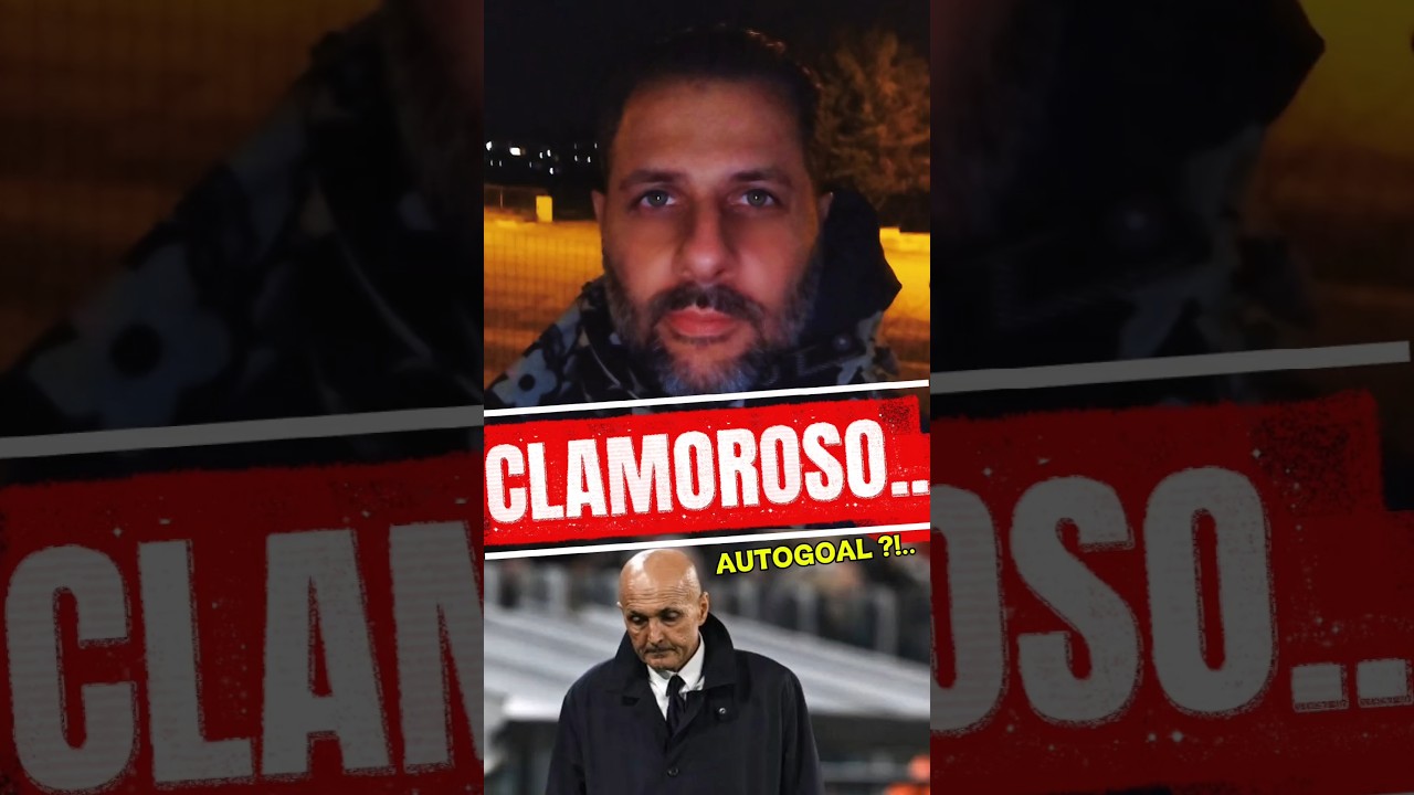 CLAMOROSO AUTOGOL... #notizie #calcio #sport #juventus #juve #news  #notizie