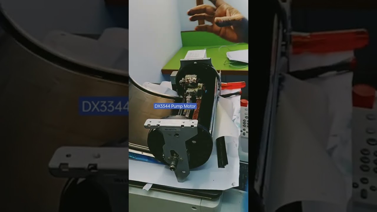 Ink Pump Motor Jam Solution in Ricoh DX3344